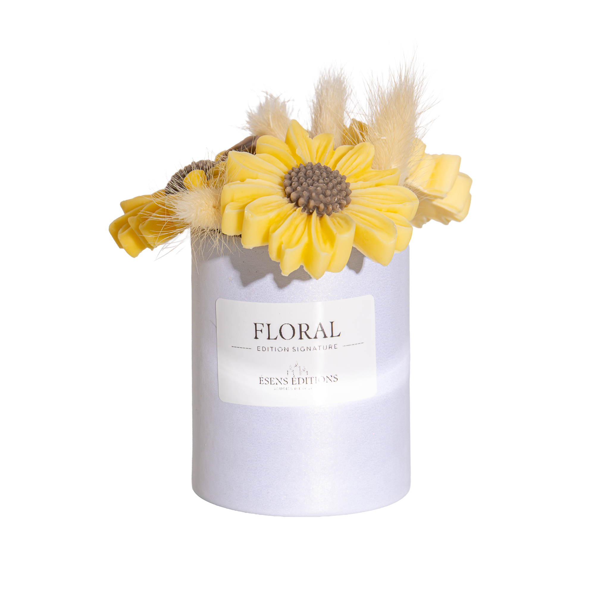 bougie fleur tournesols