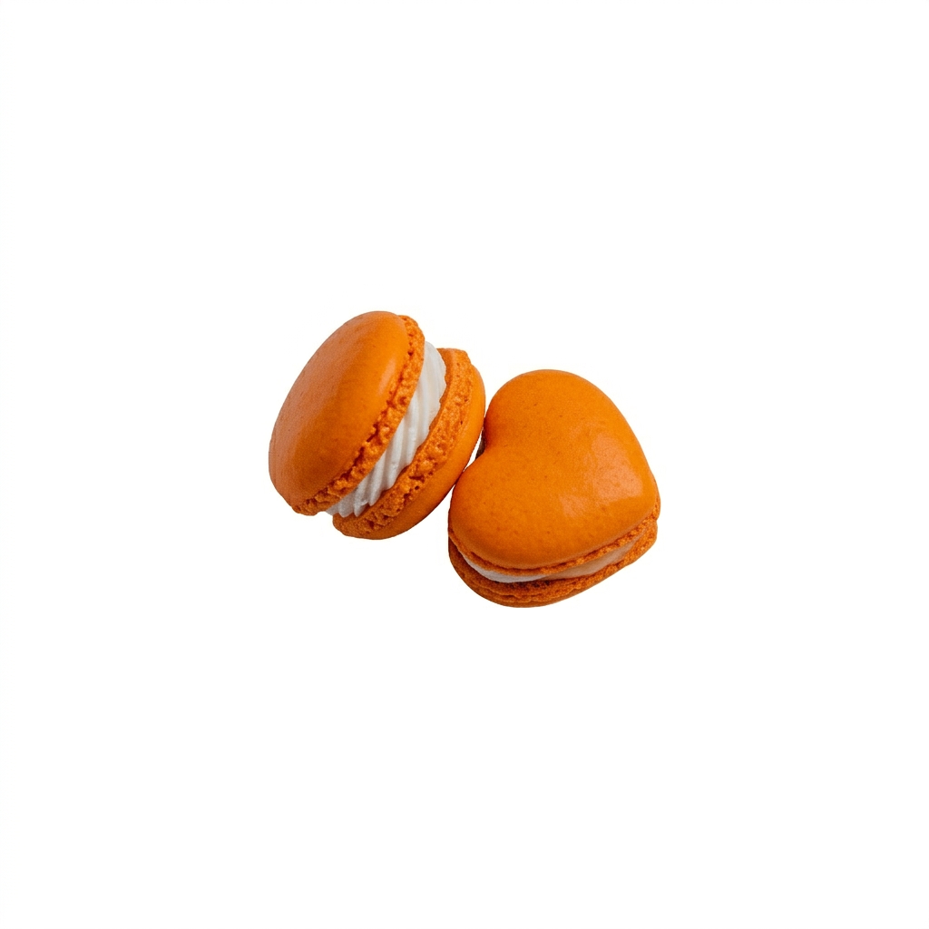 fondant macaron bougie